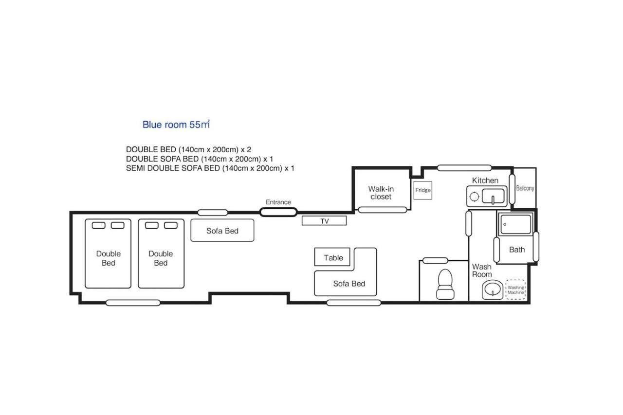 Es41 Elizabeth Garden Shinmachi Apartment Osaka Exterior photo