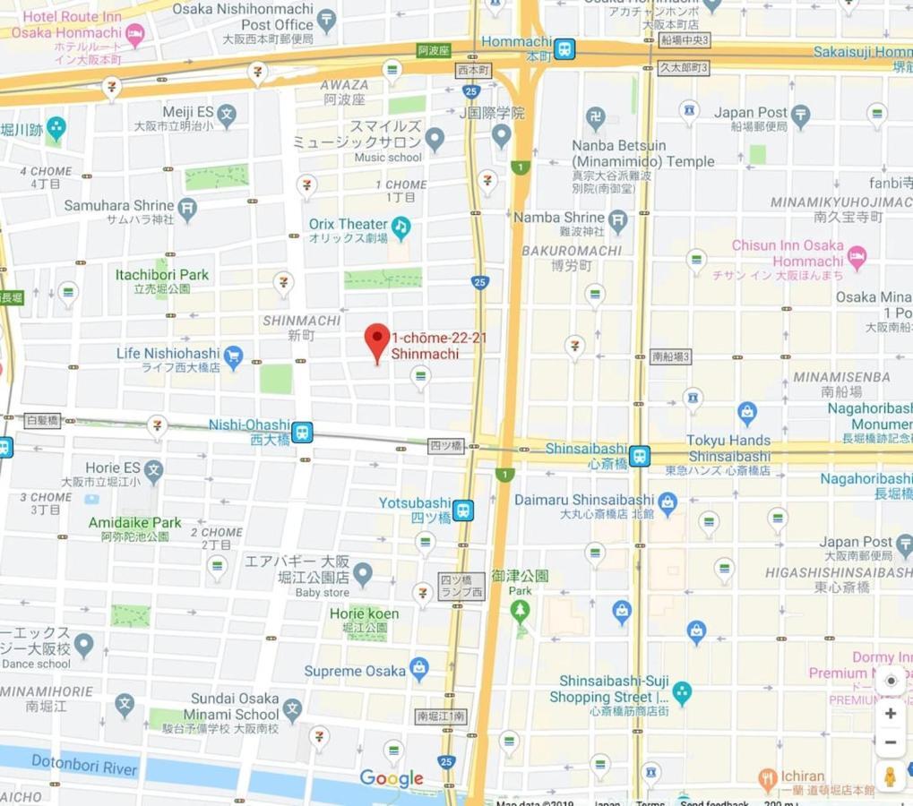 Es41 Elizabeth Garden Shinmachi Apartment Osaka Exterior photo